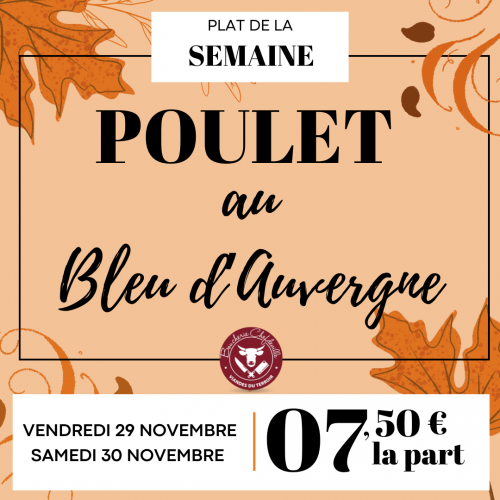 PLAT DE LA SEMAINE